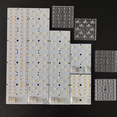 OEM Custom SMD LED PCB Board Design Customizable PCBA Product For 50*50mm Lens