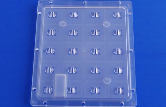 ​20W PC Xpe Lens , LED Street Light Components For Led Street Light