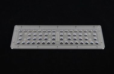 kupować 56 W Optical Led Lens Array Do SMD 3030 Oświetlenie uliczne, 233 * 55 * 1,5 mm PCB Rozmiar produkcja online