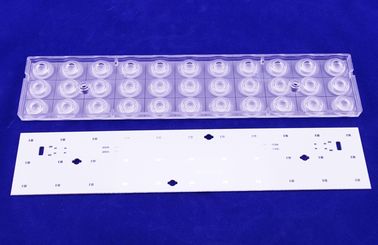 kupować 30-stopniowa soczewka optyczna LED, soczewka LED PMMA do oświetlenia ściennego produkcja online