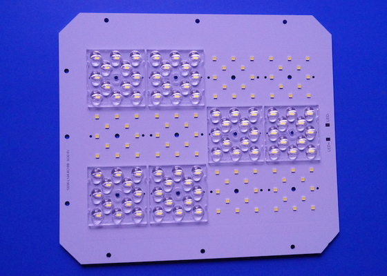 192 LED 3030 SMD 48V LED Street Light Circuit Board With 4 In 1 Lenses