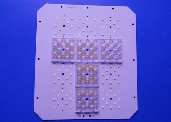 Custom 120W 144 LED 3030 SMD PCB Board for LED Street Light Module with 5050SMD LED Lens