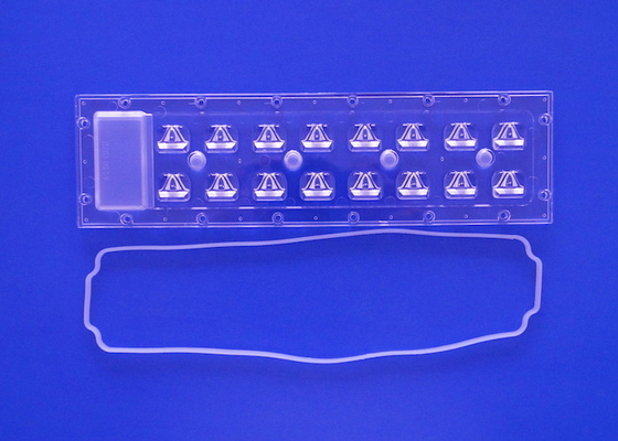 kupować 252x70mm serii 3535 LED Lens Array wodoodporny IP65 dla 16 LED Board 16w 24w 36w produkcja online