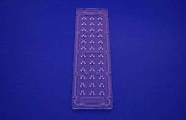 kupować Materiał PC Soczewka LED SMD 3030, soczewka LED wysokiej mocy Seria 250x74mm Trwała produkcja online