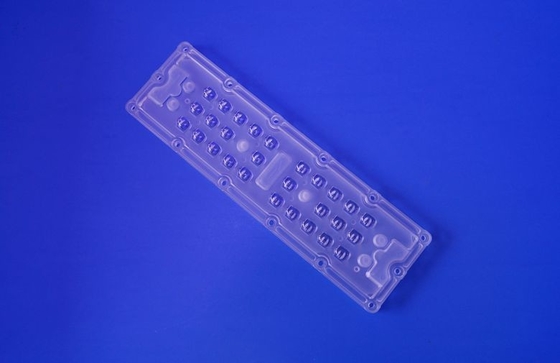 28 LED 3030 SMD LED Lens With Wide Angle 80x150 Degree For Streetlight Retrofit Kits