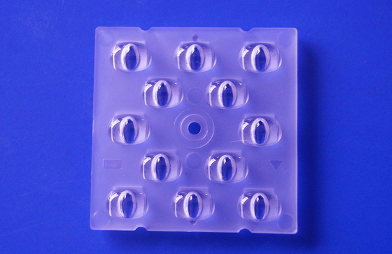 TYPE 2 12 IN 1 LENS For 3030 SMD 50X50mm Streetlight Lens For Flexible Assembly