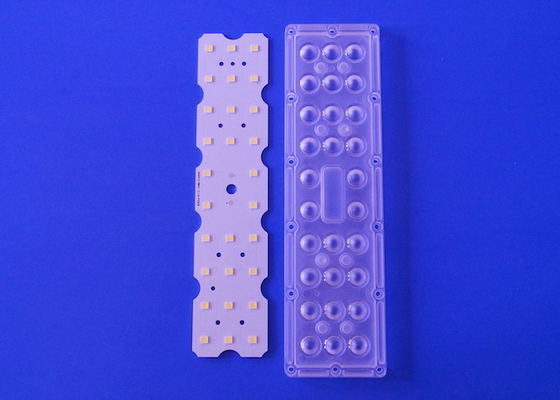 Wide Beam Angle LED Street Light Module 130 Degree High Bay Light With Optical Injection Lens