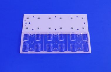 kupować 90x126 stopni 12W Led Array Lens Przezroczysty PMMA 93% przepuszczalność produkcja online