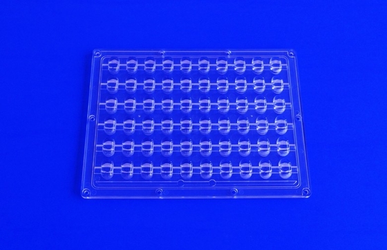 PC led optics lenses , Led Street Light Components For 60W Road Lighting