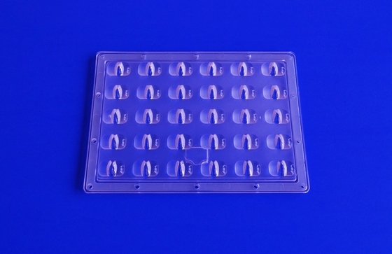 PMMA Led Street Light Components , Led Street Light Module with Xpe Lens