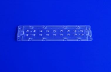 kupować 18 W wymienna matryca soczewek LED do części lamp ulicznych LED 270x60x6,7 mm produkcja online