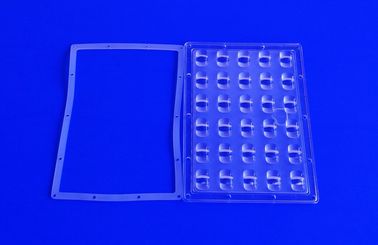 kupować Soczewka światła ulicznego PMMA LED do modułu lampy drogowej 171x125x8,13mm produkcja online