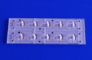 kupować Obiektyw PMMA Led Street Light Lens 40x80 stopni Kąt wiązki obiektywu z modułem PCB produkcja online