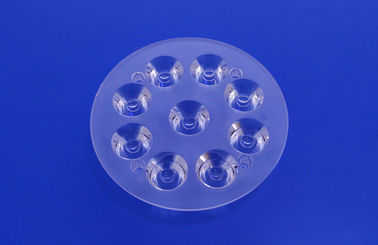 kupować Odbłyśnik 9W Bridgelux PMMA LED Lens Array Do wysokiej jakości światła Led produkcja online