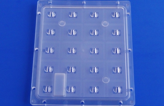 ​20W PC Xpe Lens , LED Street Light Components For Led Street Light