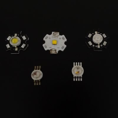 3200K 120lm 1w High Power Led Bridgelux Chip Warm White 14.8*7.9mm Size