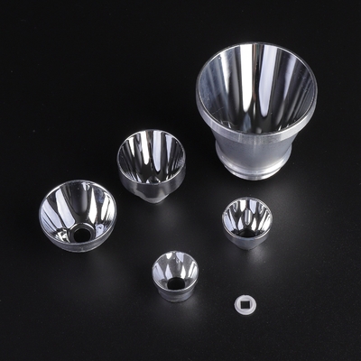 Custom Clear PMMA Led Lens , Acrylic Led lens 1W 3W for Led Torch Cover