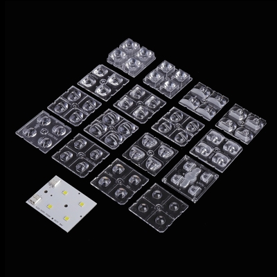 kupować Moduł oświetlenia ulicznego LED, obiektyw optyczny PC Led Light Lens Do oświetlenia drogowego typu II IESNA produkcja online