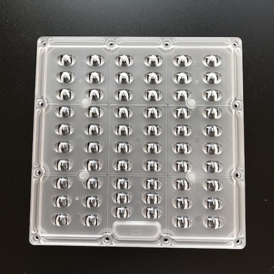 kupować 175x175mm 5050 SMD LED array Lens TYPE 2 square light lens 60w 120w produkcja online