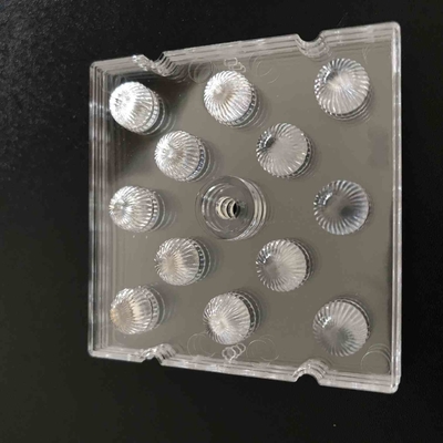 kupować Soczewka Led 50x50mm SMD 3030, soczewka PC 12 w 1 do oświetlenia High Bay produkcja online