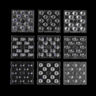 kupować ROHS High Bay Light Soczewka 12 w 1 90 stopni SMD 5050 Led PC Optical Lens produkcja online