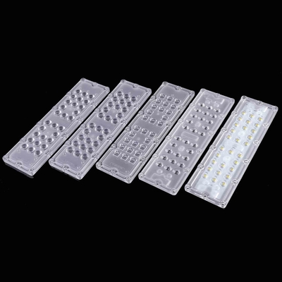 kupować Optyczna soczewka do oświetlenia ulicznego z PC, SMD 5050 Obiektyw Led 90 x 120 stopni produkcja online