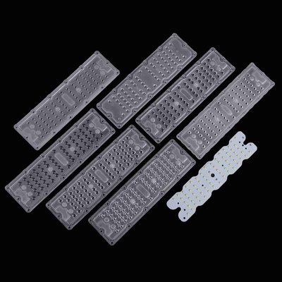 ROHS Lamp Accessories Led Street Light Module for industrial , Rectangle Shape