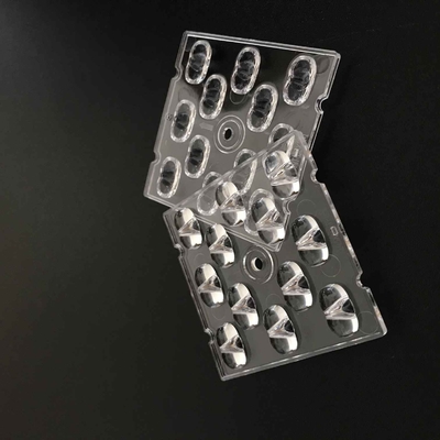 kupować SMD 3030 Led Lens, TP4-S 50x50mm Led optyczne soczewki do oświetlenia ulicznego LED produkcja online