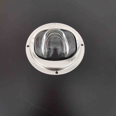 120 X 60 Degree LED Street Light Lens Glass Lenses Waterproof With Metal Holder