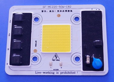 kupować AC220V 50W Bez sterownika COB LED wysokiej mocy 5000-5500LM Zatwierdzenie koloru białego produkcja online