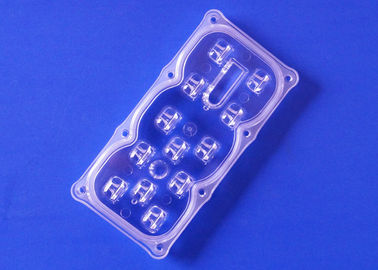 kupować 147 * 72 stopni kąta Power Led Lens 10 + 2 Led Lens Array Dla 3030/3535/5050 Leds produkcja online