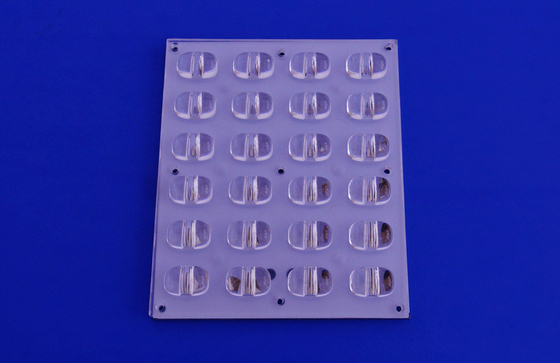 Square Lamp Optical LED Lens Array PC High Power Led With PCB