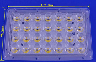 kupować PCB lutowane Bridgelux LED Lens Array do lampy ulicznej 28W produkcja online
