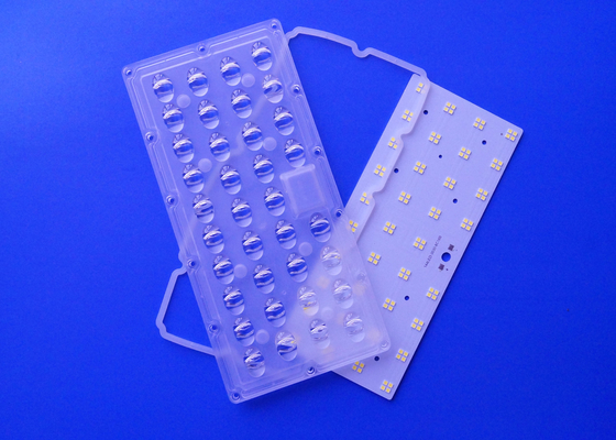 3030 SMD Led Outdoor Street Light Fixtures Module 100 Watt 253x120mm 151x81 Degree