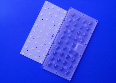 kupować 36 Obiektyw lampy projekcyjnej LED Array 60 90 150 stopni PC Optyczny z płytą 144 PCB produkcja online
