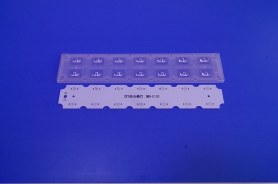 14W LED Collimator Lens , PC Led Street Lighting Lens