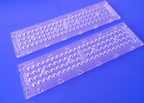 200W SMD3030 136x78 Degree Array PC Lens For Street Light
