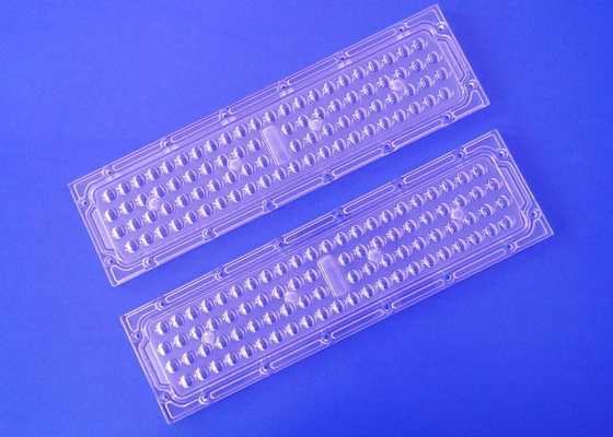 200W SMD3030 136x78 Degree Array PC Lens For Street Light