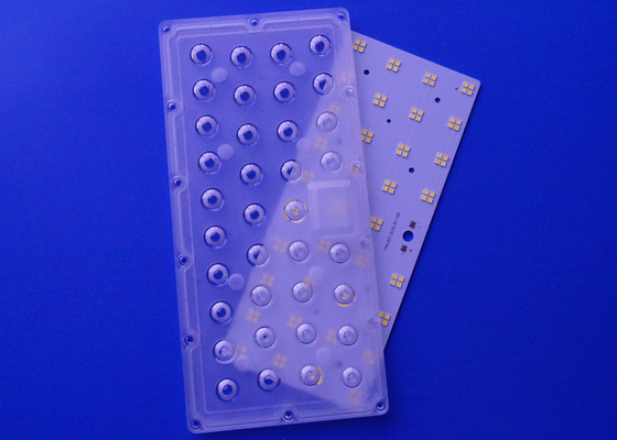 150 Degree Linear 253x120mm SMD3030 High Bay Light Lens 100w