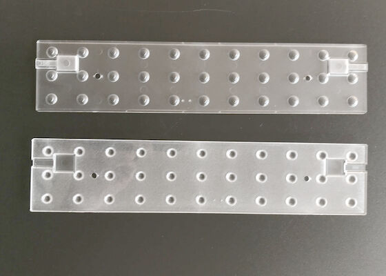kupować PMMA 60-stopniowa soczewka SMD LED do wewnętrznego oświetlenia liniowego produkcja online