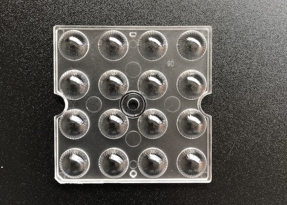 16  24LEDs SMD3030 SMD5050 Optical PC Lens For 50x50mm