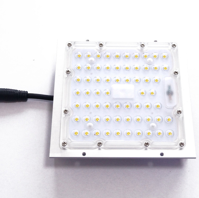 kupować Kwadratowy kształt SMD3030 Zestawy oświetlenia ulicznego LED 50w 150lm / W Uszczelka silikonowa produkcja online