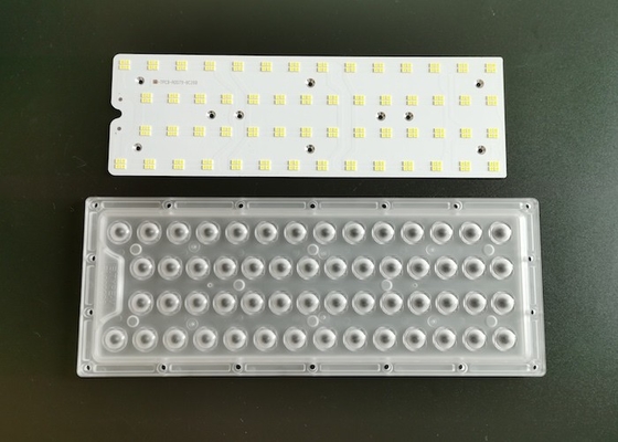 kupować 3030SMD LED Street Light Components 28 równoległych 140W 150W 180W optyczny PC produkcja online