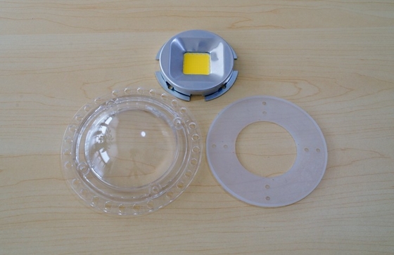 100W 200w Led High Bay Light / Spotlight Lens , High Power Led Pc Cover