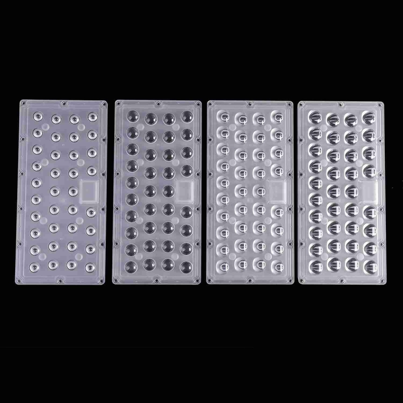 151x81 Degree Optical Led Street Light Lens PC LED Lens For Road Light