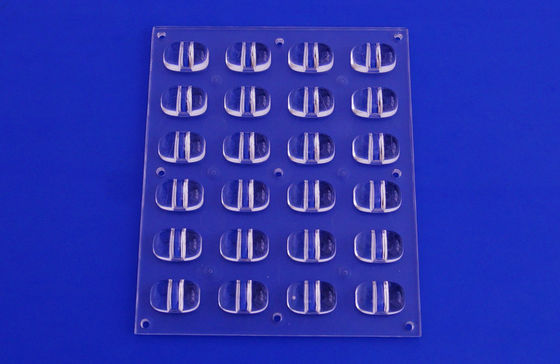 PCB Module LED Lens Array 75x135 Degree For Street Lighting Components
