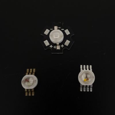 120LM 1w High Power Led Chip With Bridgelux Chip , Warm White