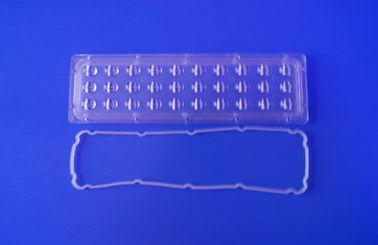 Asymetryczny LED Elementy oświetlenia ulicznego Obiektyw 30 Watt Moduł MCPCB
