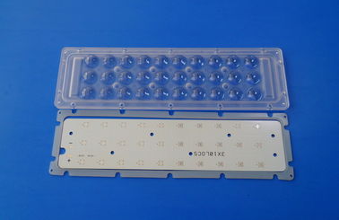Płytka PCB i obiektyw LED 120x 310x3535 LED i radiator do oświetlenia zewnętrznego LED