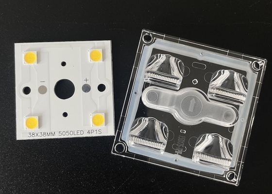 Wodoodporny moduł led 10w 15w 4 diody led 5050SMD LED Board soczewka oświetlenia ulicznego